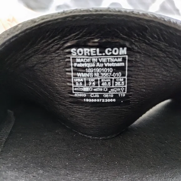 SOREL Women's size 9.5 Kinetic Wedge platform sandals - Picture 7 of 14